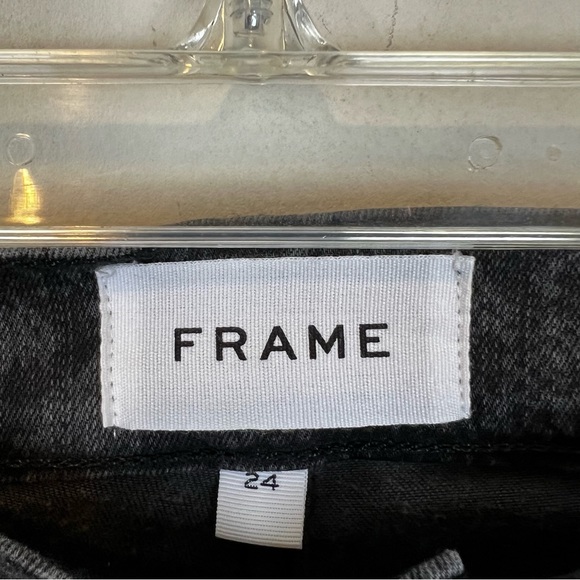 Frame Le Skinny Jeans De Jeanne Tonal Python - Picture 6 of 9